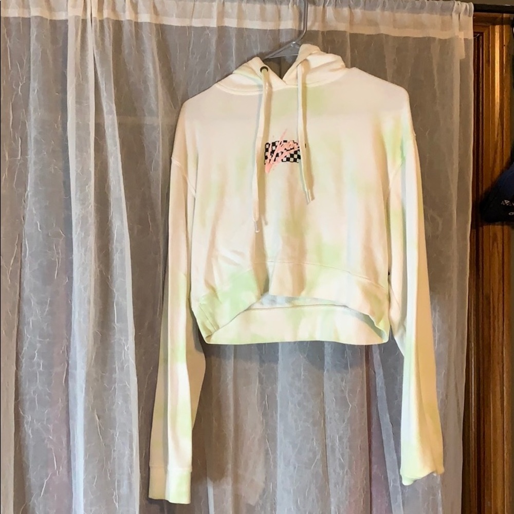 Medium Vans cropped hoodie.